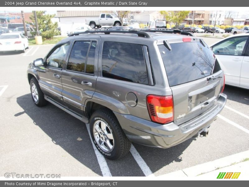 Graphite Metallic / Dark Slate Gray 2004 Jeep Grand Cherokee Overland 4x4