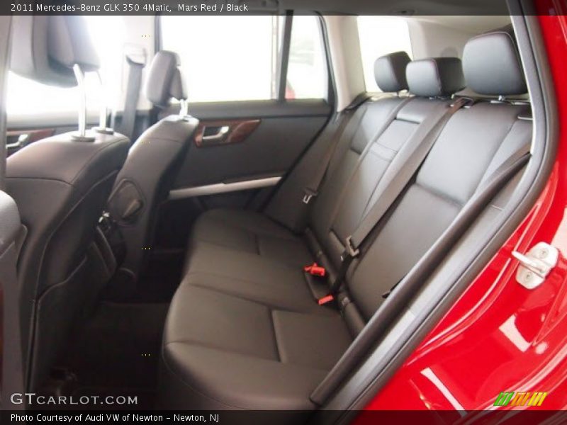 Mars Red / Black 2011 Mercedes-Benz GLK 350 4Matic