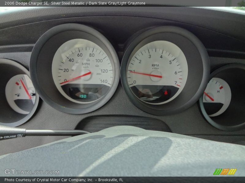 Silver Steel Metallic / Dark Slate Gray/Light Graystone 2006 Dodge Charger SE
