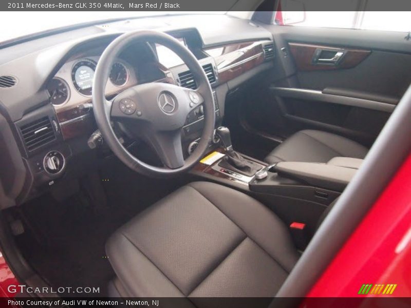 Mars Red / Black 2011 Mercedes-Benz GLK 350 4Matic