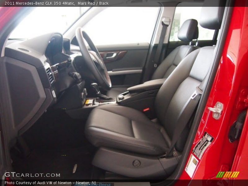 Mars Red / Black 2011 Mercedes-Benz GLK 350 4Matic