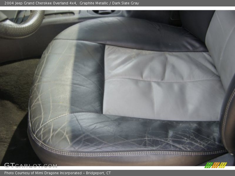 Graphite Metallic / Dark Slate Gray 2004 Jeep Grand Cherokee Overland 4x4