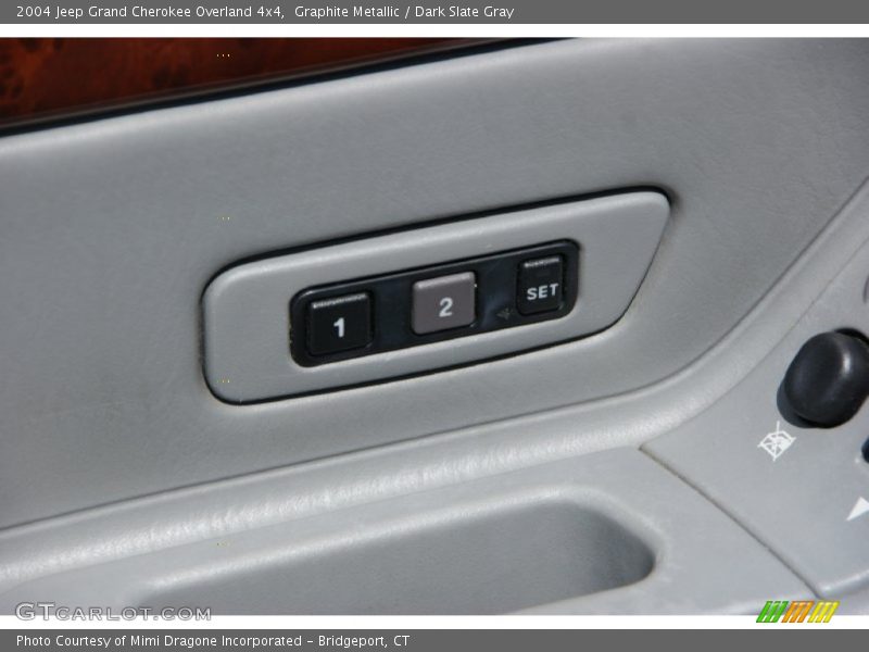 Graphite Metallic / Dark Slate Gray 2004 Jeep Grand Cherokee Overland 4x4