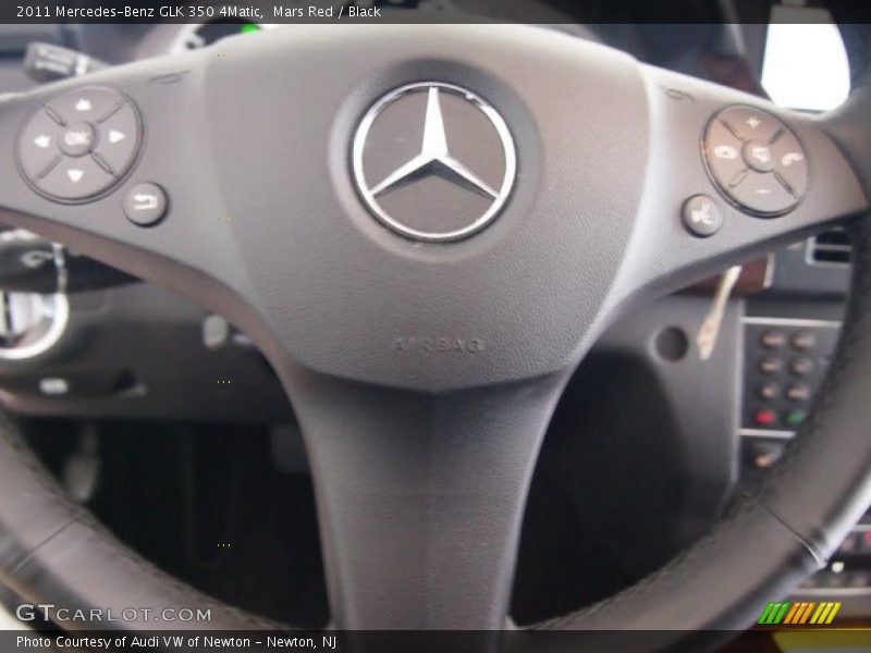 Mars Red / Black 2011 Mercedes-Benz GLK 350 4Matic
