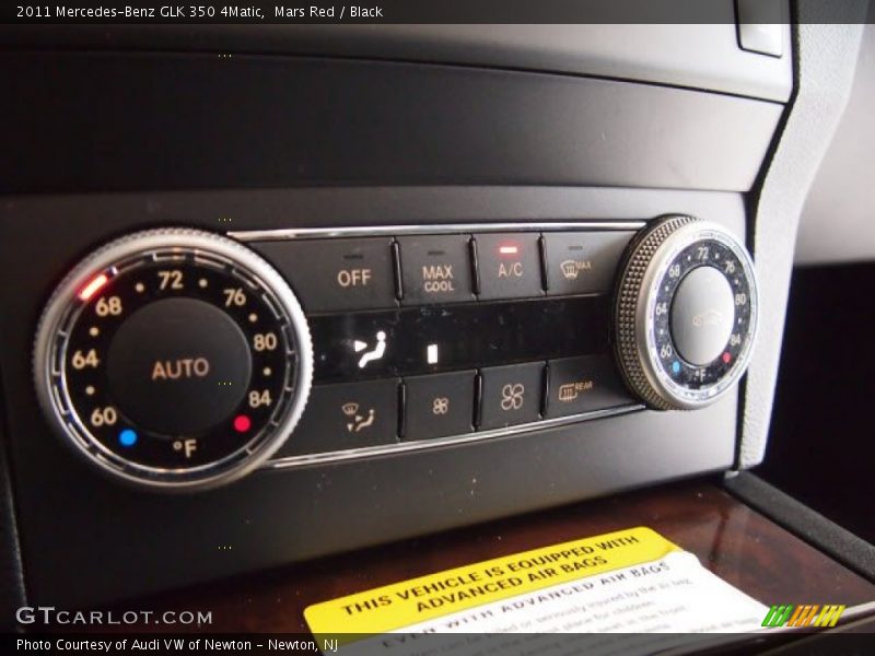 Mars Red / Black 2011 Mercedes-Benz GLK 350 4Matic
