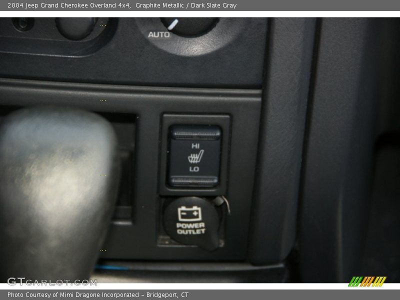 Graphite Metallic / Dark Slate Gray 2004 Jeep Grand Cherokee Overland 4x4