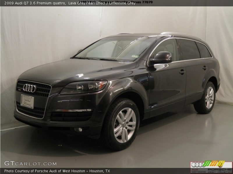 Lava Grey Pearl Effect / Limestone Grey 2009 Audi Q7 3.6 Premium quattro