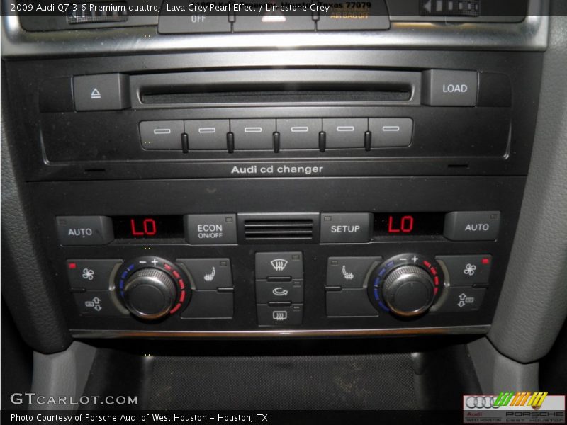 Lava Grey Pearl Effect / Limestone Grey 2009 Audi Q7 3.6 Premium quattro