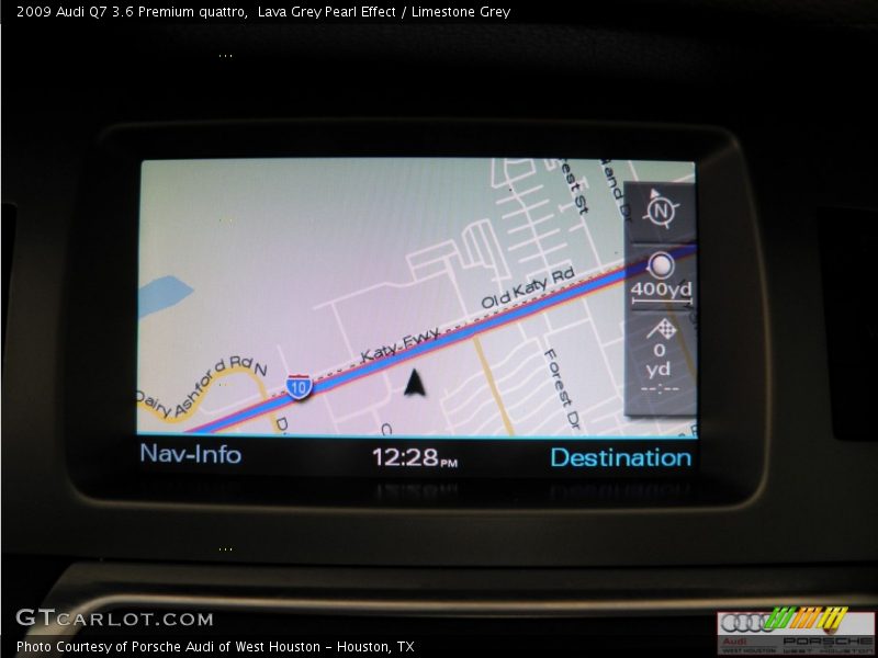 Lava Grey Pearl Effect / Limestone Grey 2009 Audi Q7 3.6 Premium quattro