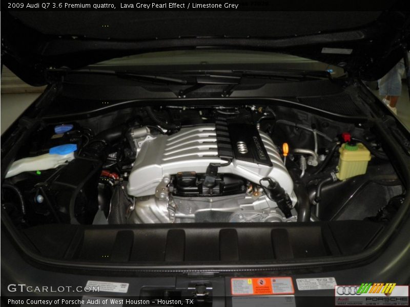 Lava Grey Pearl Effect / Limestone Grey 2009 Audi Q7 3.6 Premium quattro