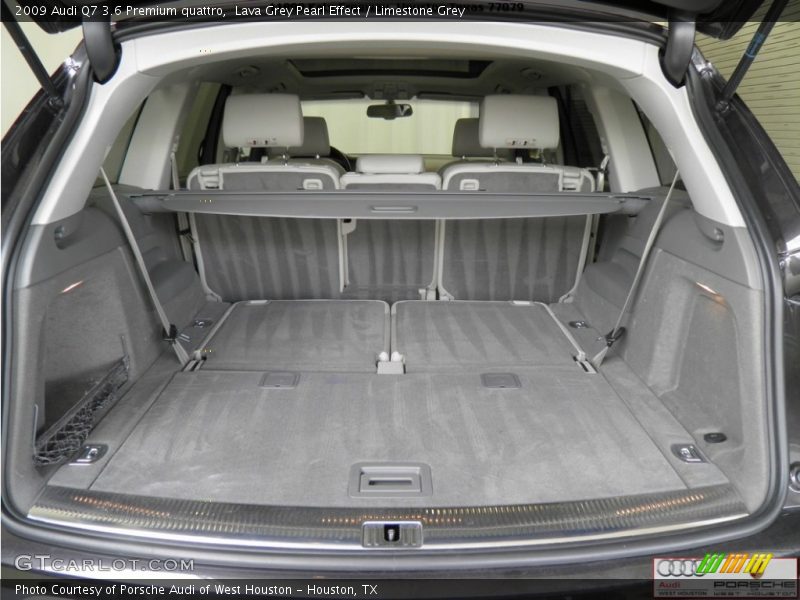 Lava Grey Pearl Effect / Limestone Grey 2009 Audi Q7 3.6 Premium quattro