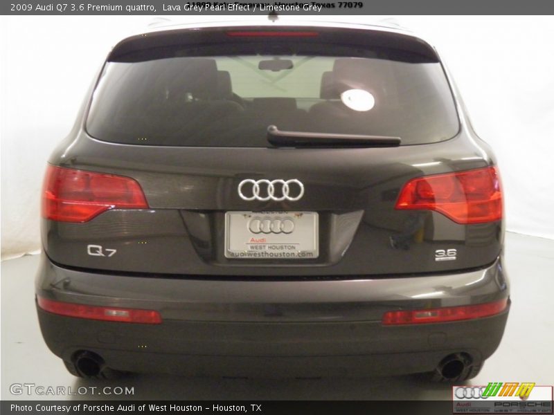 Lava Grey Pearl Effect / Limestone Grey 2009 Audi Q7 3.6 Premium quattro