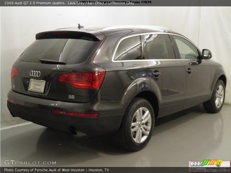 Lava Grey Pearl Effect / Limestone Grey 2009 Audi Q7 3.6 Premium quattro
