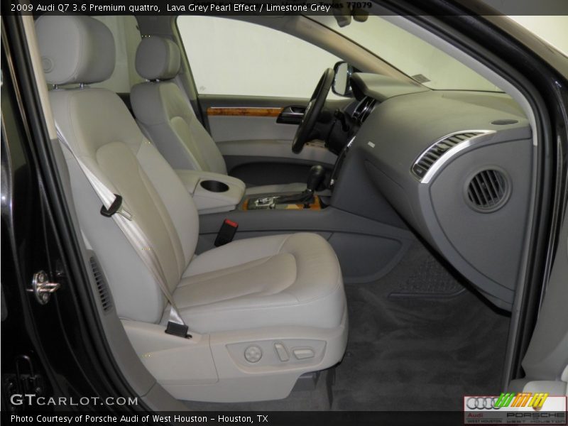 Lava Grey Pearl Effect / Limestone Grey 2009 Audi Q7 3.6 Premium quattro
