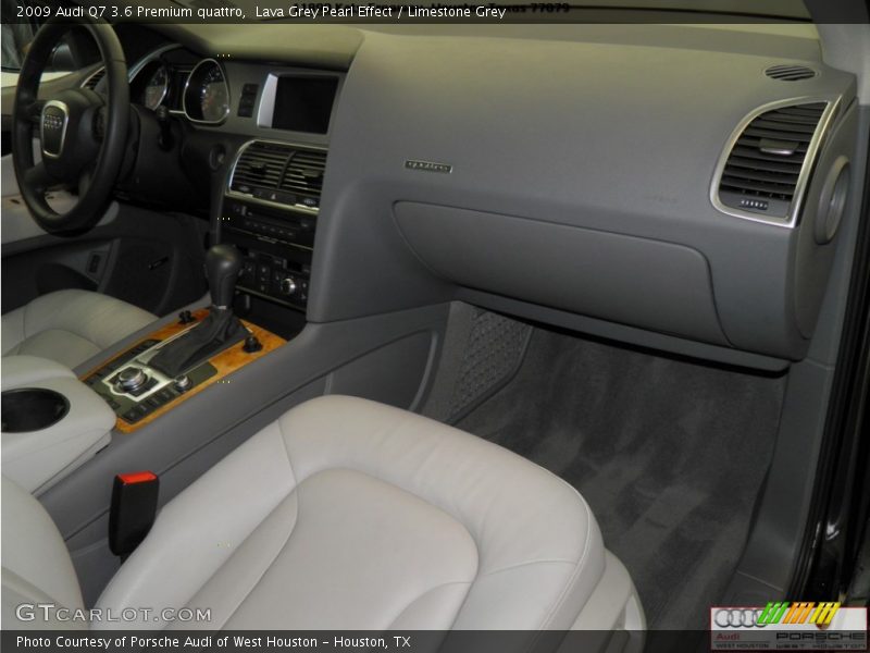 Lava Grey Pearl Effect / Limestone Grey 2009 Audi Q7 3.6 Premium quattro