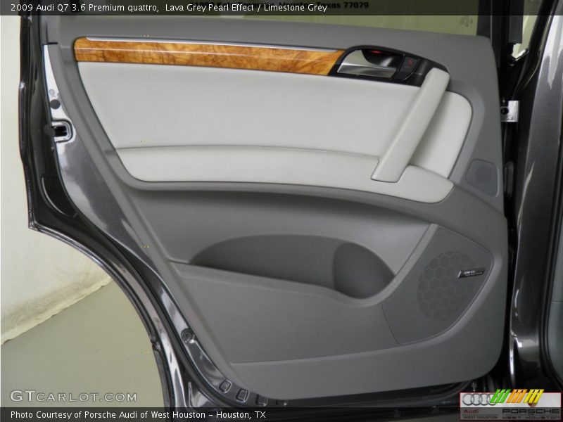 Lava Grey Pearl Effect / Limestone Grey 2009 Audi Q7 3.6 Premium quattro
