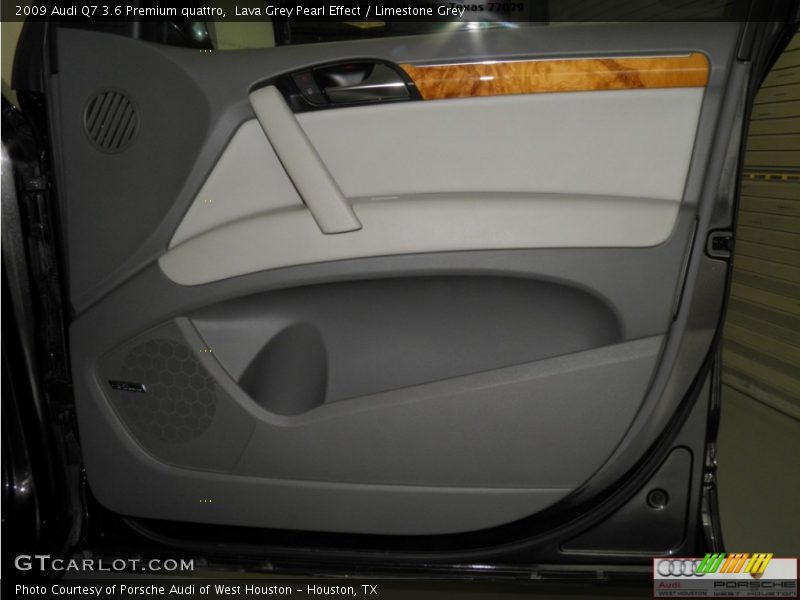 Lava Grey Pearl Effect / Limestone Grey 2009 Audi Q7 3.6 Premium quattro