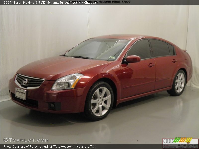 Sonoma Sunset Metallic / Charcoal 2007 Nissan Maxima 3.5 SE