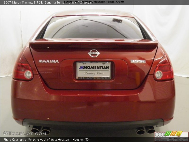 Sonoma Sunset Metallic / Charcoal 2007 Nissan Maxima 3.5 SE