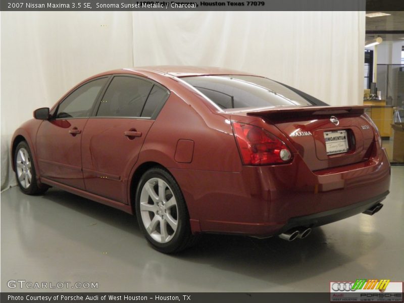 Sonoma Sunset Metallic / Charcoal 2007 Nissan Maxima 3.5 SE