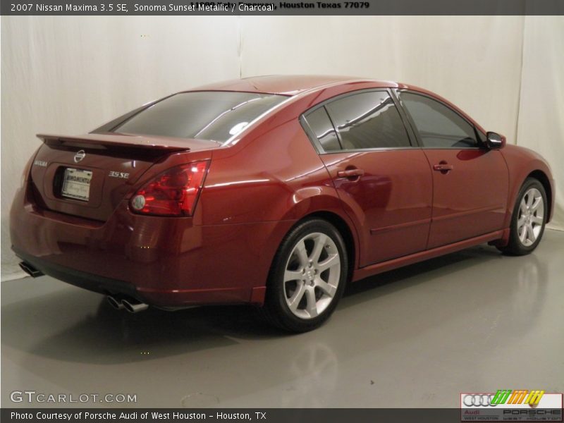 Sonoma Sunset Metallic / Charcoal 2007 Nissan Maxima 3.5 SE