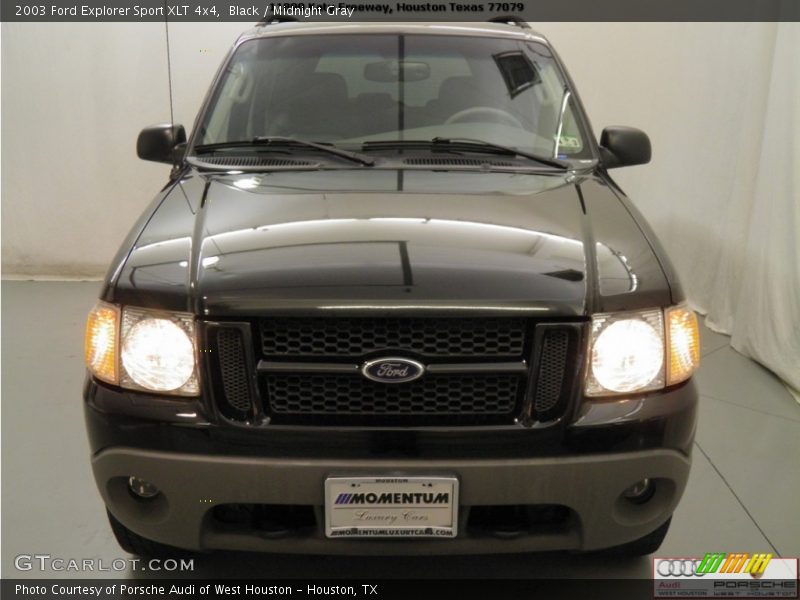 Black / Midnight Gray 2003 Ford Explorer Sport XLT 4x4