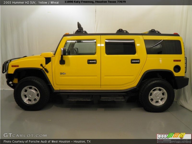 Yellow / Wheat 2003 Hummer H2 SUV