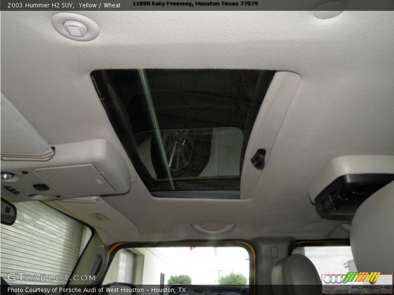 Yellow / Wheat 2003 Hummer H2 SUV