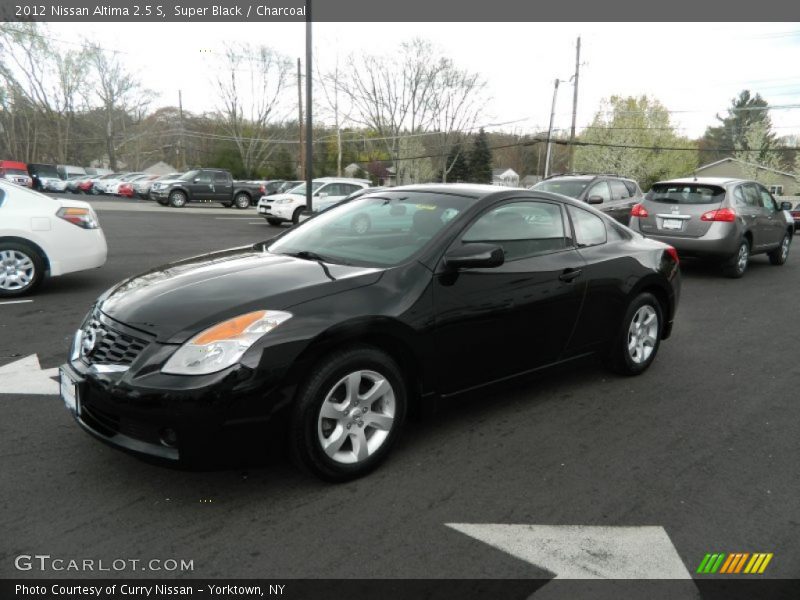 Super Black / Charcoal 2012 Nissan Altima 2.5 S