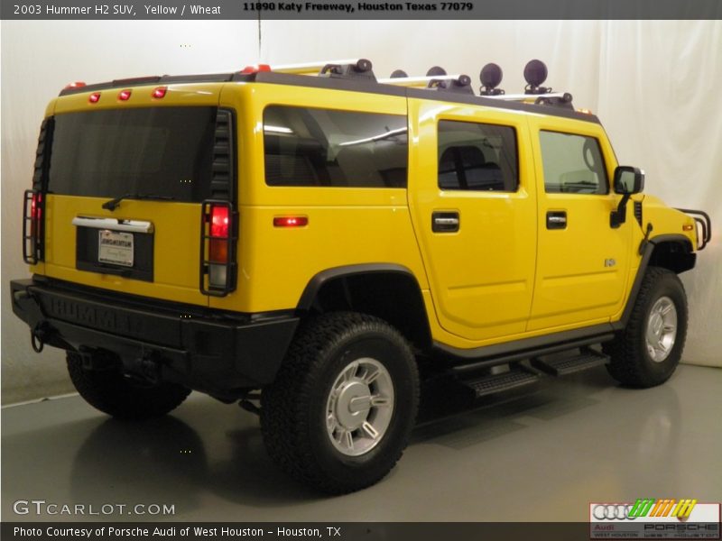 Yellow / Wheat 2003 Hummer H2 SUV