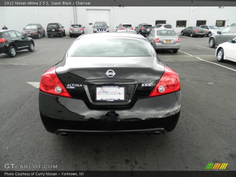 Super Black / Charcoal 2012 Nissan Altima 2.5 S