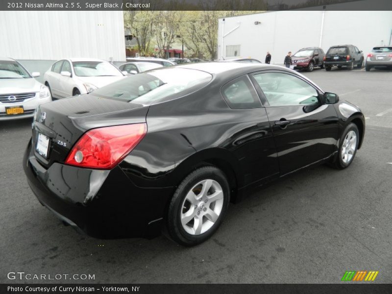 Super Black / Charcoal 2012 Nissan Altima 2.5 S