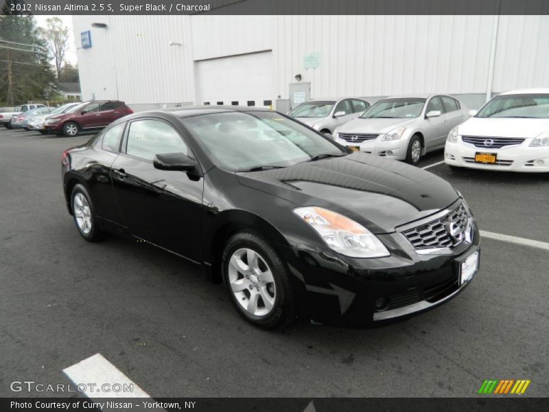 Super Black / Charcoal 2012 Nissan Altima 2.5 S