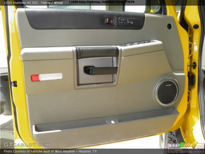 Yellow / Wheat 2003 Hummer H2 SUV