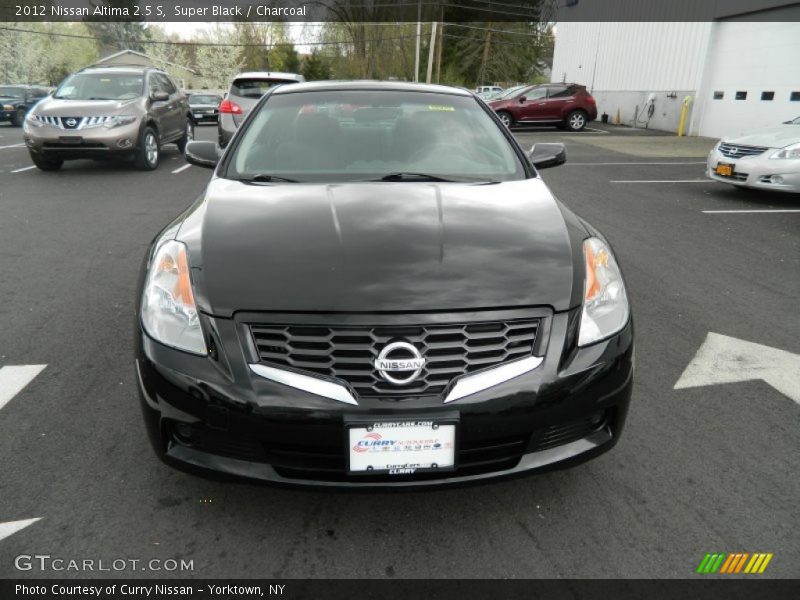 Super Black / Charcoal 2012 Nissan Altima 2.5 S