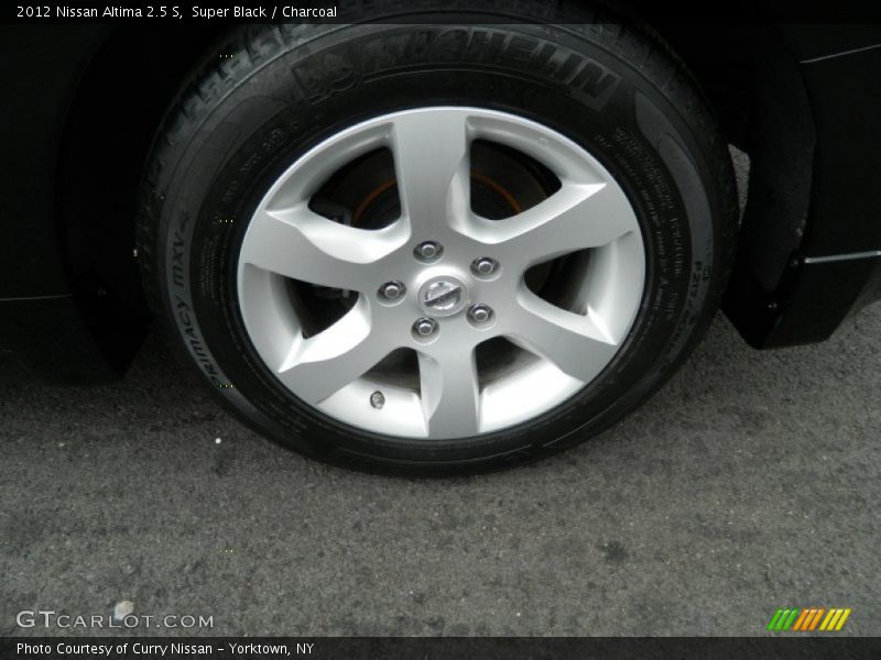 Super Black / Charcoal 2012 Nissan Altima 2.5 S