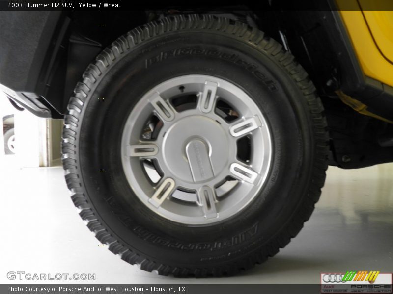 Yellow / Wheat 2003 Hummer H2 SUV