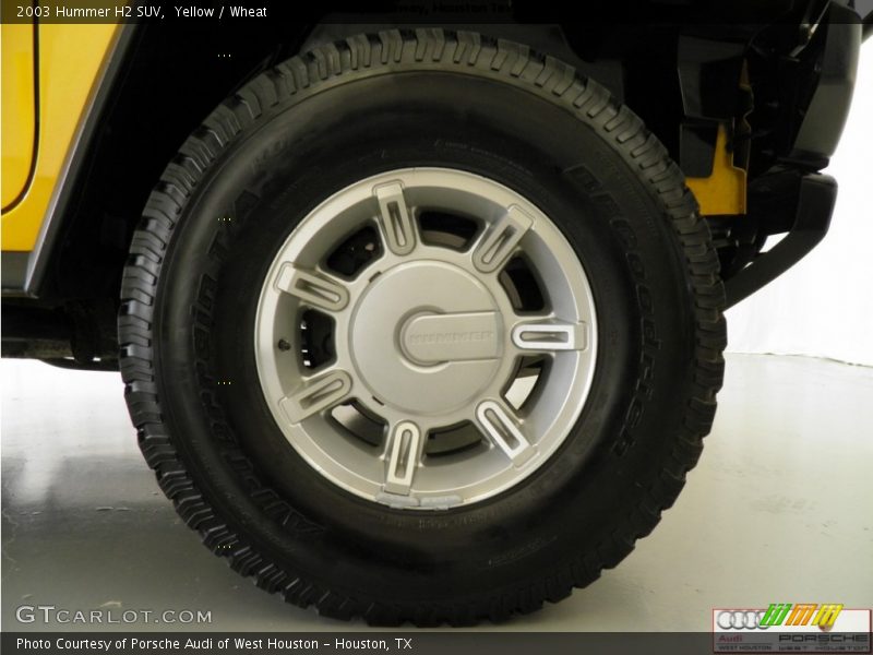 Yellow / Wheat 2003 Hummer H2 SUV
