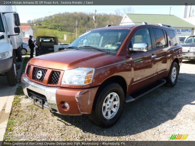 Sedona Metallic / Sand 2004 Nissan Armada SE Off Road 4x4