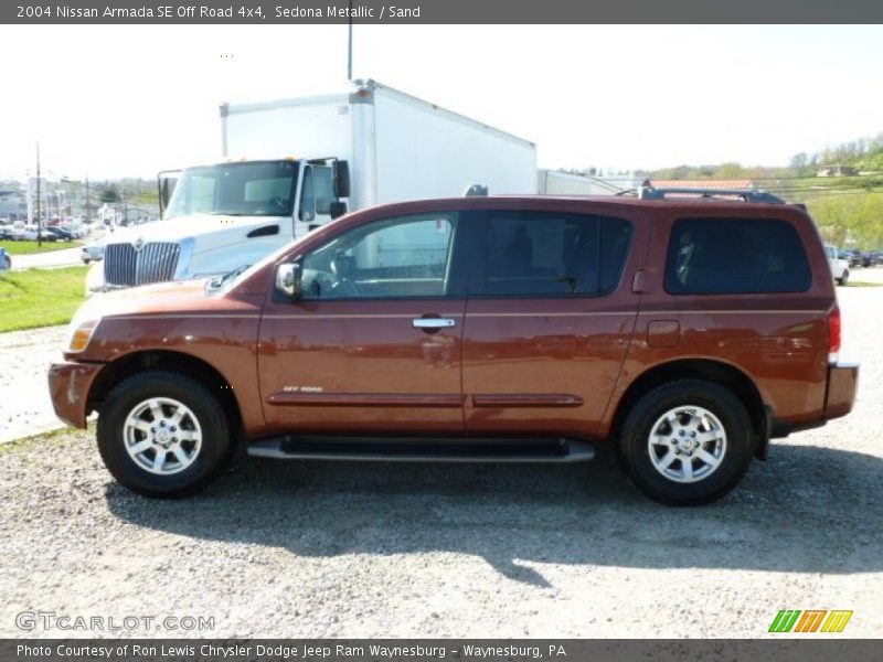 Sedona Metallic / Sand 2004 Nissan Armada SE Off Road 4x4