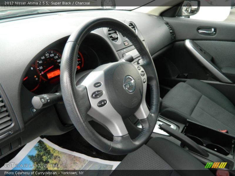 Super Black / Charcoal 2012 Nissan Altima 2.5 S