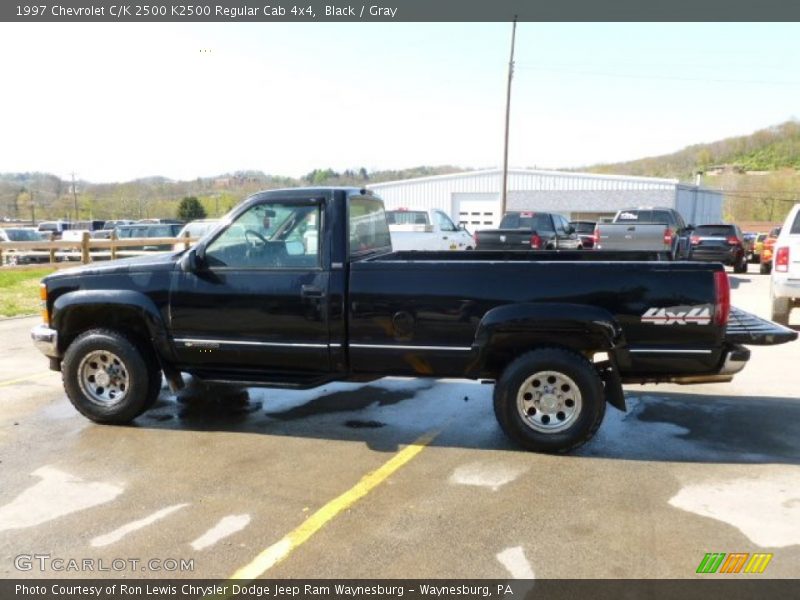 Black / Gray 1997 Chevrolet C/K 2500 K2500 Regular Cab 4x4