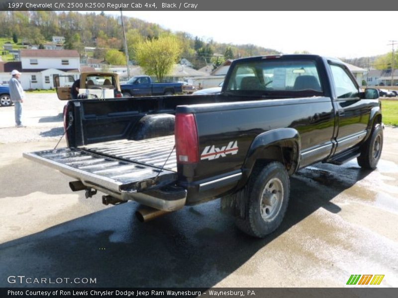 Black / Gray 1997 Chevrolet C/K 2500 K2500 Regular Cab 4x4