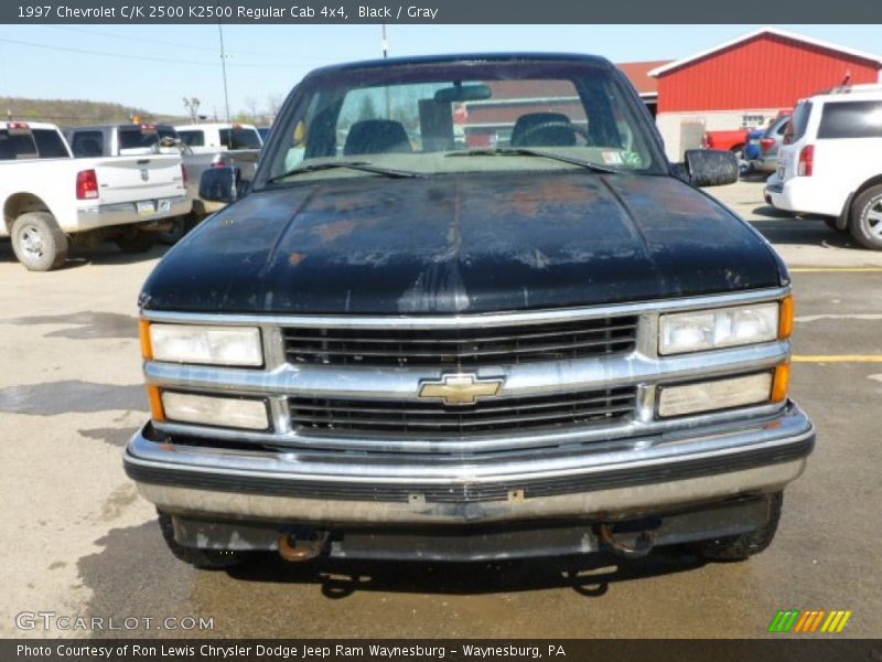 Black / Gray 1997 Chevrolet C/K 2500 K2500 Regular Cab 4x4