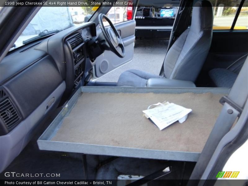  1998 Cherokee SE 4x4 Right Hand Drive Mist Gray Interior