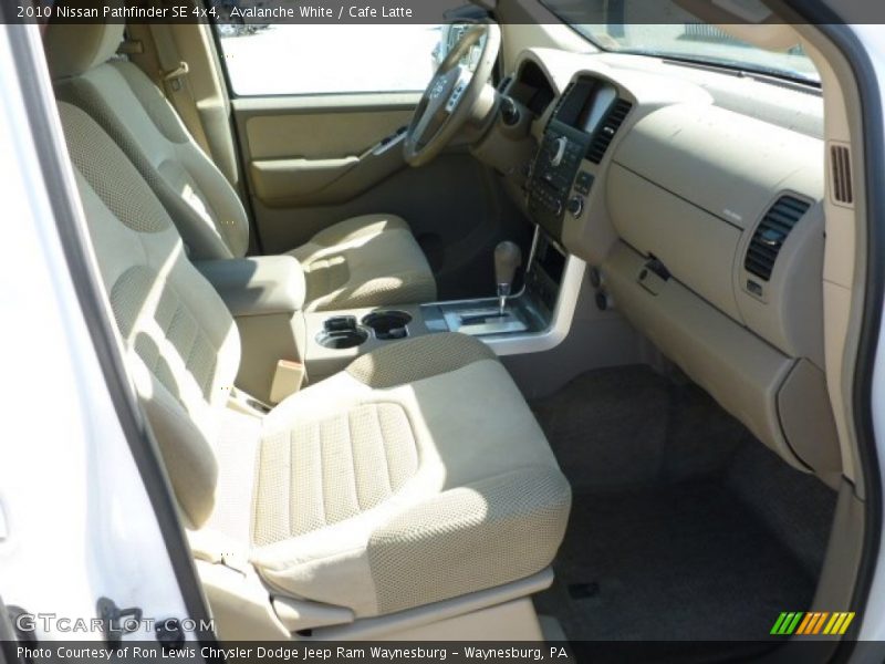 Avalanche White / Cafe Latte 2010 Nissan Pathfinder SE 4x4