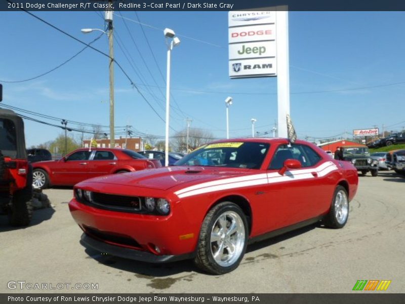 Redline 3-Coat Pearl / Dark Slate Gray 2011 Dodge Challenger R/T Classic