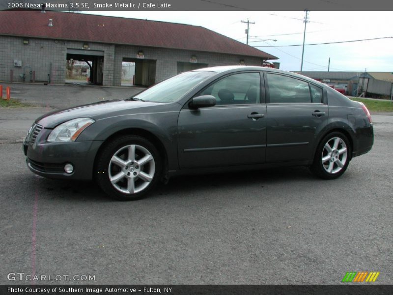 Smoke Metallic / Cafe Latte 2006 Nissan Maxima 3.5 SE