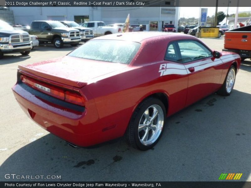 Redline 3-Coat Pearl / Dark Slate Gray 2011 Dodge Challenger R/T Classic