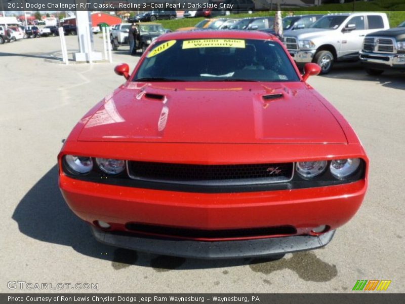 Redline 3-Coat Pearl / Dark Slate Gray 2011 Dodge Challenger R/T Classic